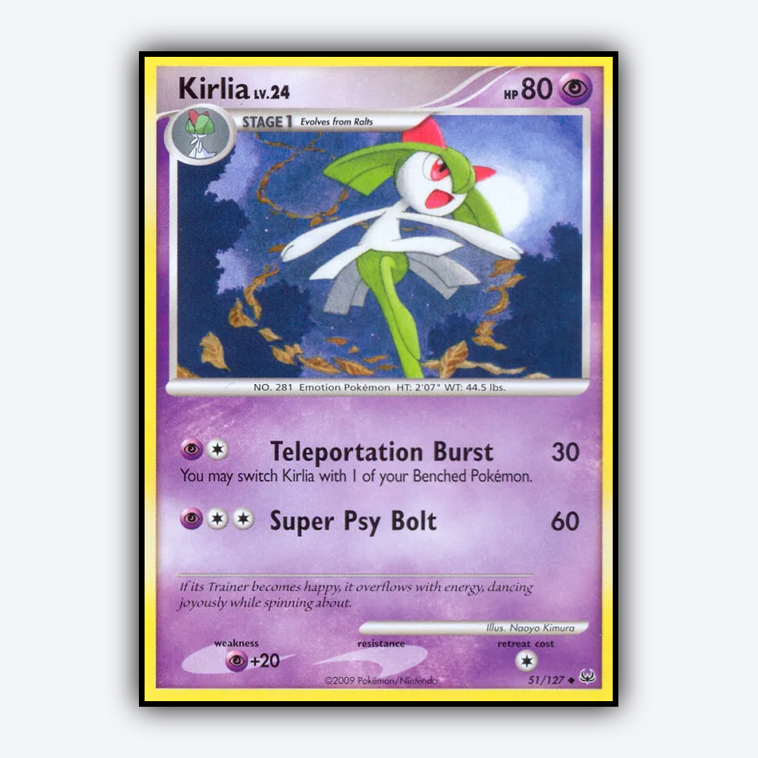 Kirlia 051/127 - Platinum Set - Card Rug