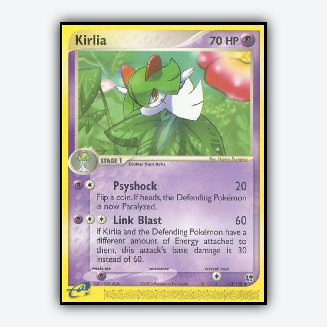 Kirlia 040/100 - Sandstorm Set - Card Rug