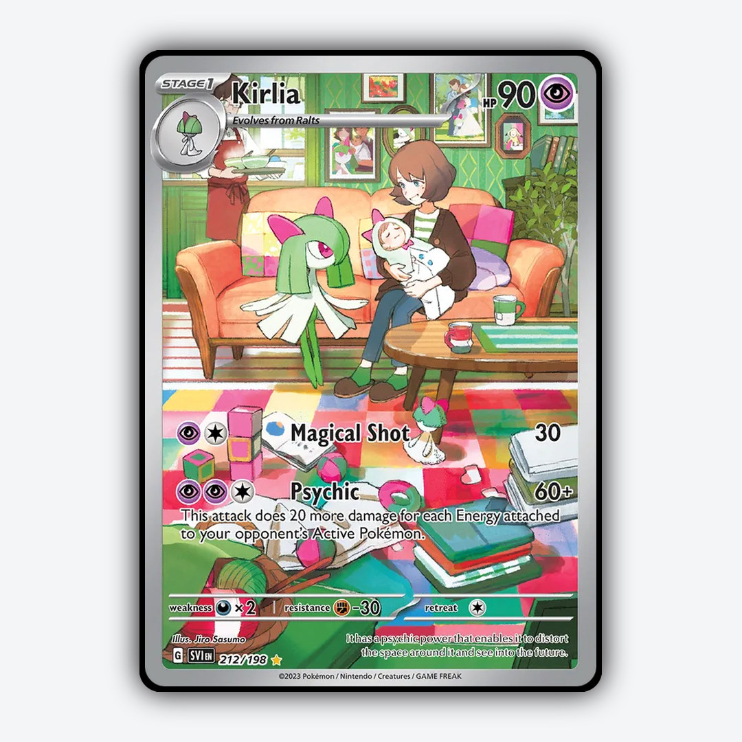 Kirlia 212/198 - Scarlet & Violet Set - Card Rug