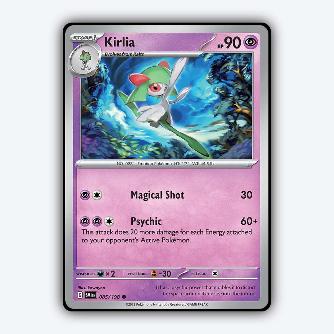 Kirlia 085/198 - Scarlet & Violet Set - Card Rug