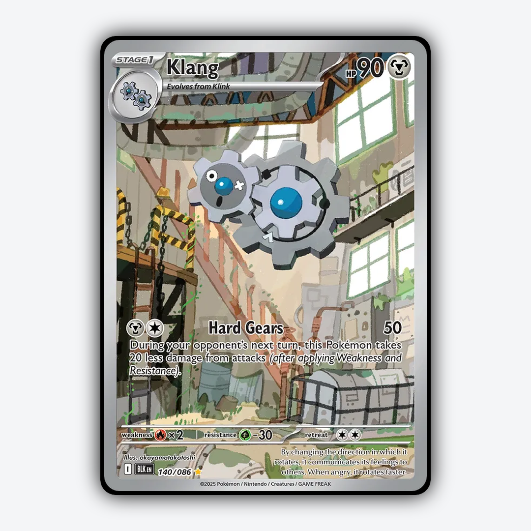 Klang #140 - Black Bolt Set - Card Rug