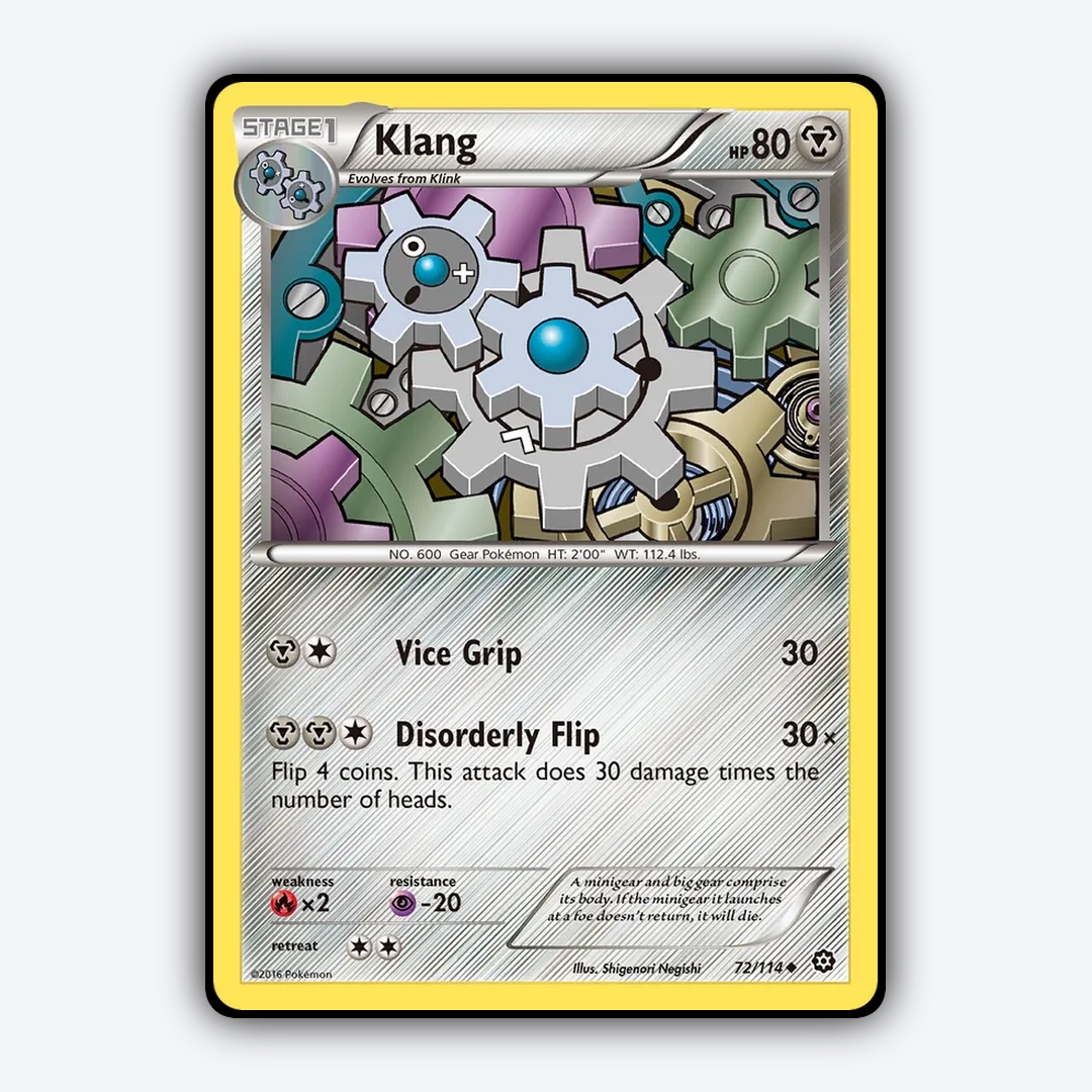 Klang 072/114 - Steam Siege Set - Card Rug