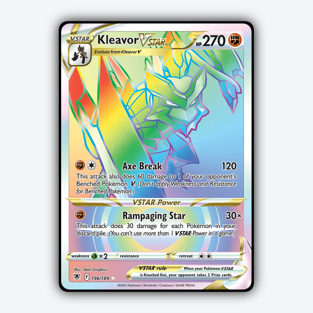 Kleavor VSTAR 196/189 - Astral Radiance Set - Card Rug
