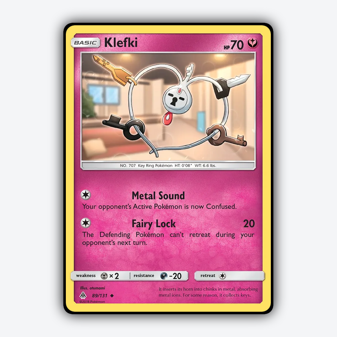 Klefki 089/131 - Forbidden Light Set - Card Rug