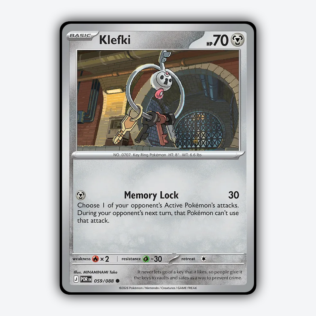 Klefki 059/088 - Perfect Order Set - Card Rug