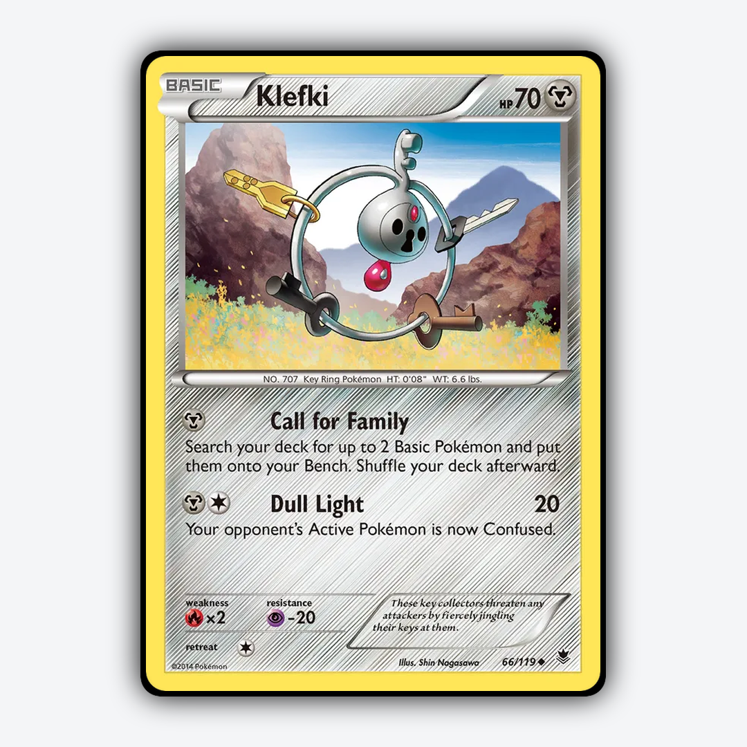Klefki 066/119 - Phantom Forces Set - Card Rug