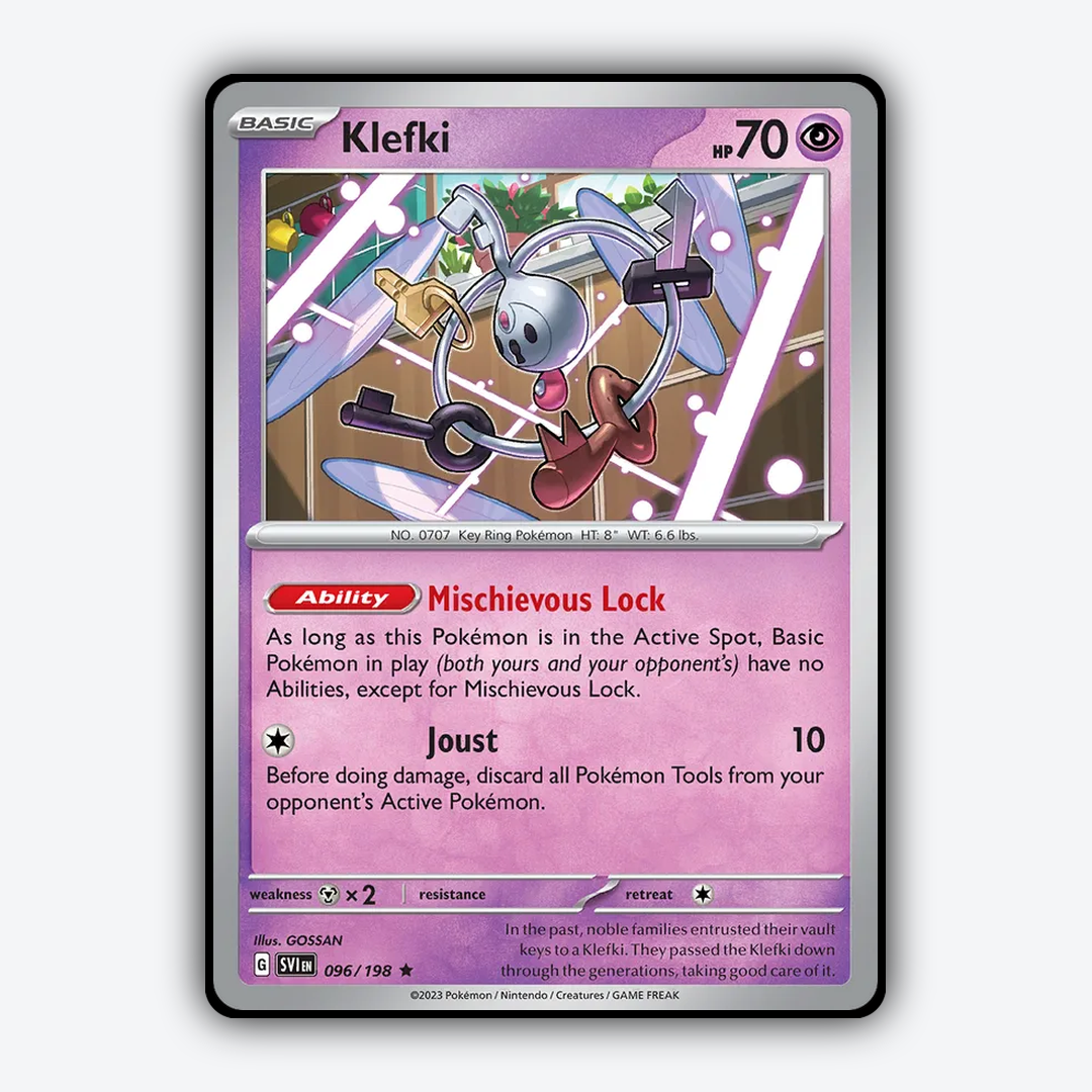 Klefki 096/198 - Scarlet & Violet Set - Card Rug
