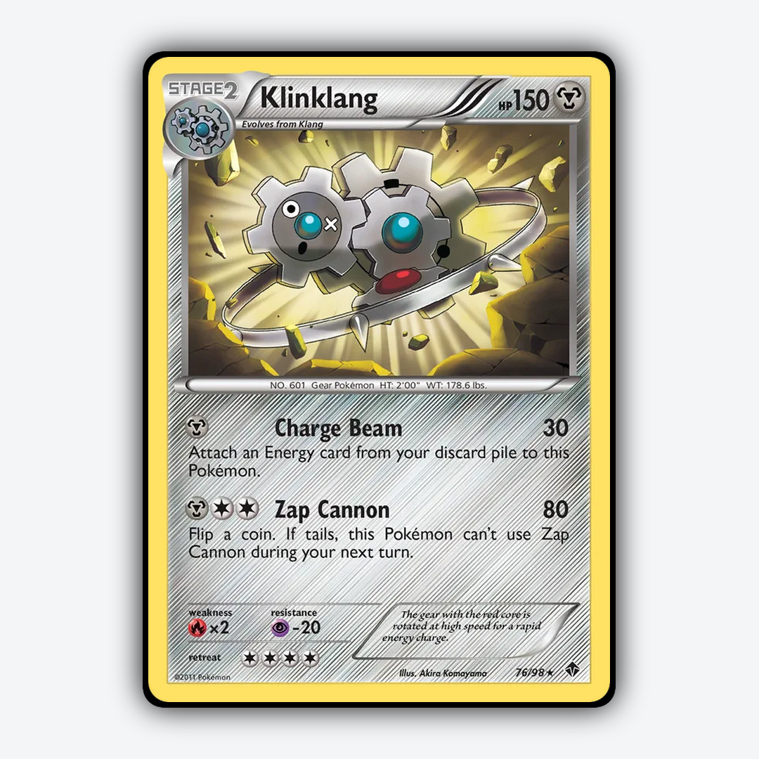 Klinklang 076/98 - Emerging Powers Set - Card Rug