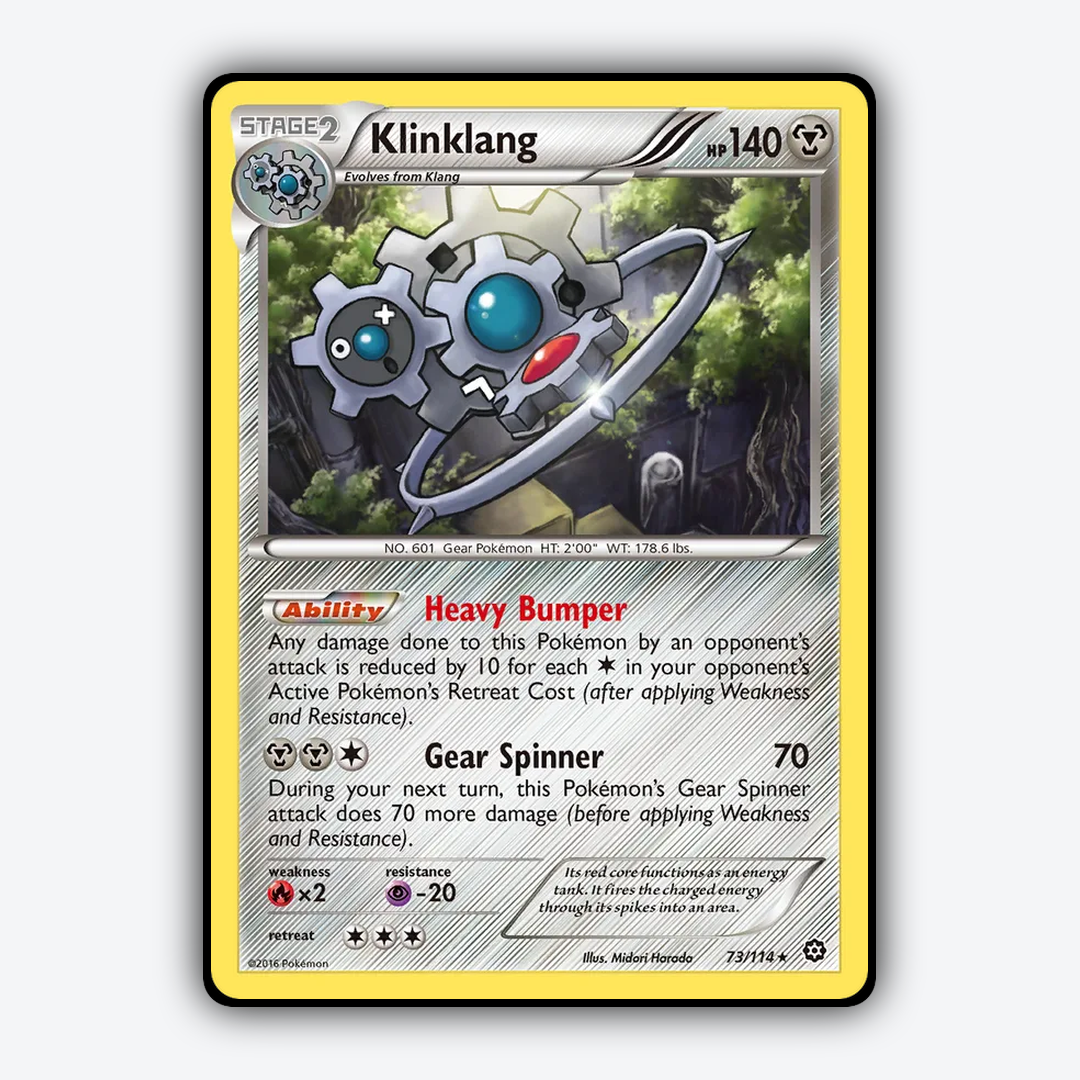 Klinklang 073/114 - Steam Siege Set - Card Rug