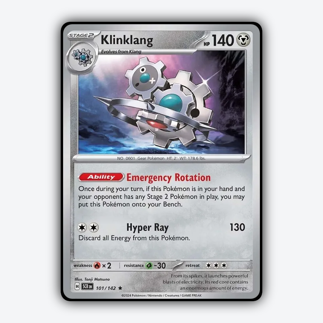 Klinklang 101/142 - Stellar Crown Set - Card Rug