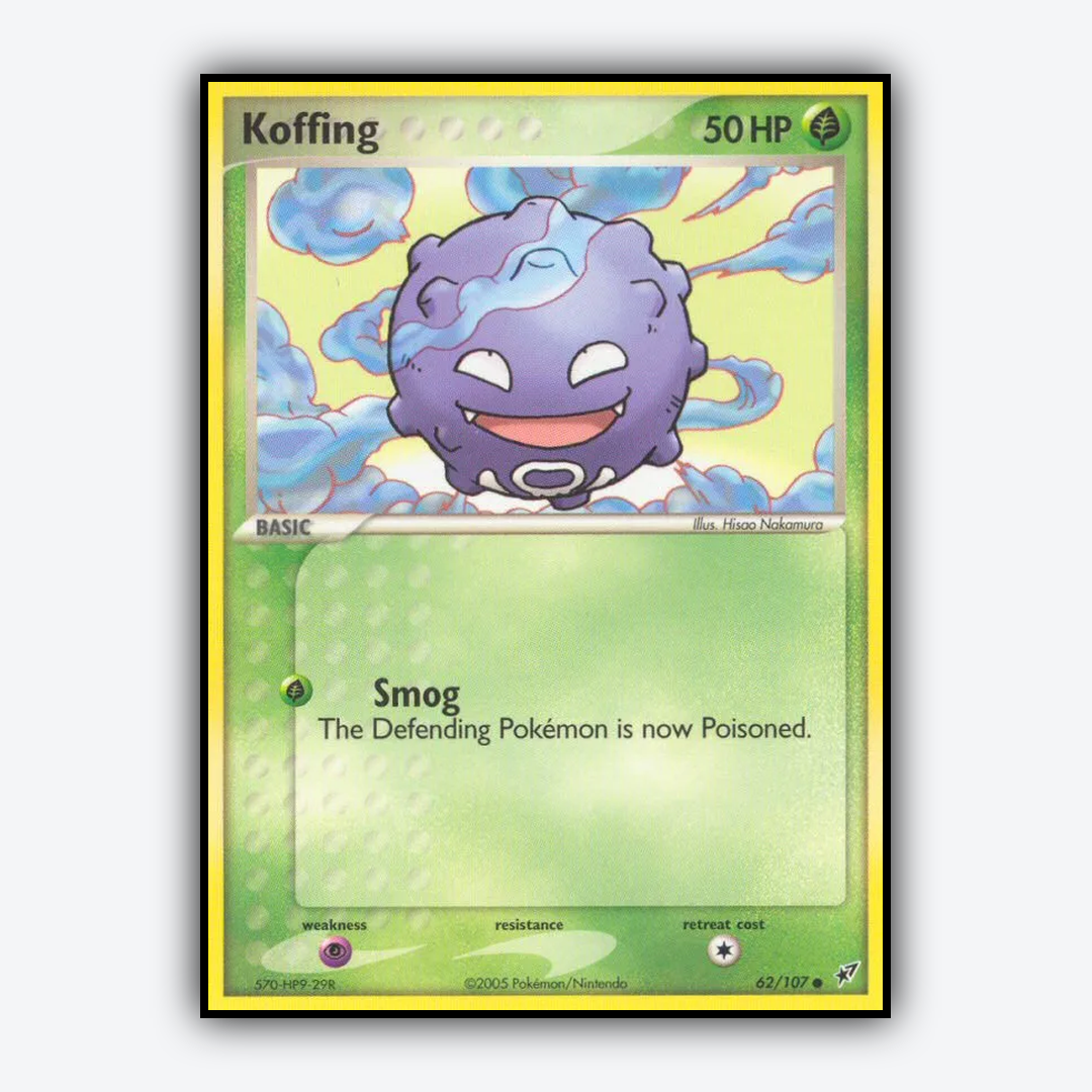 Koffing 062/107 - Deoxys Set - Card Rug