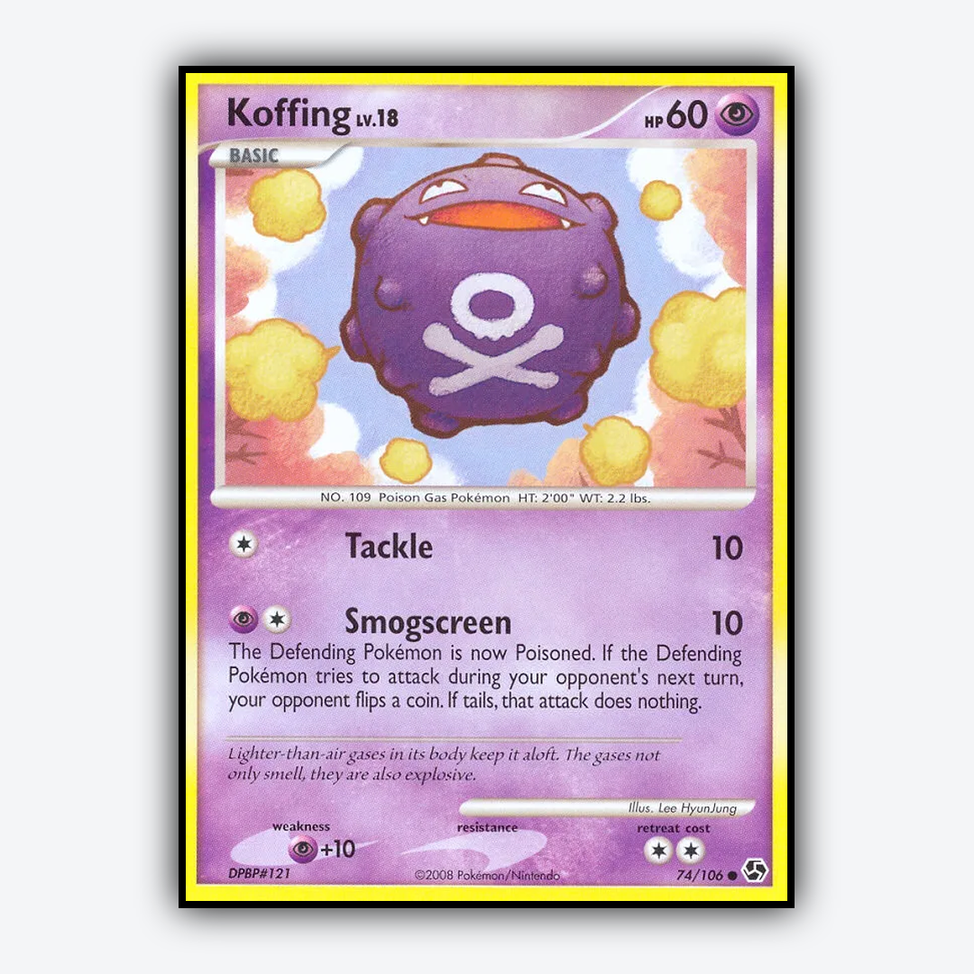 Koffing 074/106 - Great Encounters Set - Card Rug