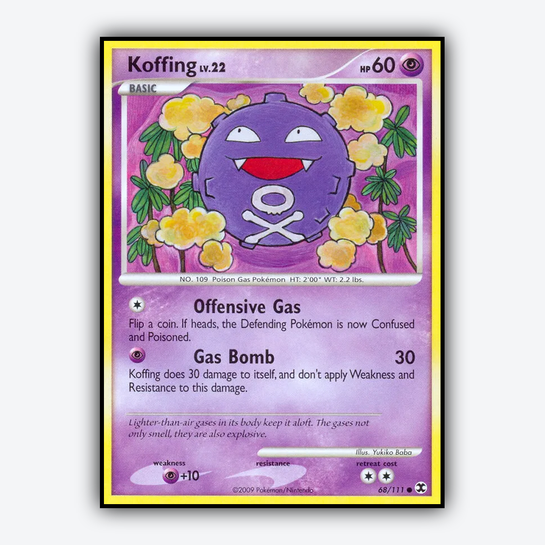 Koffing 068/111 - Rising Rivals Set - Card Rug