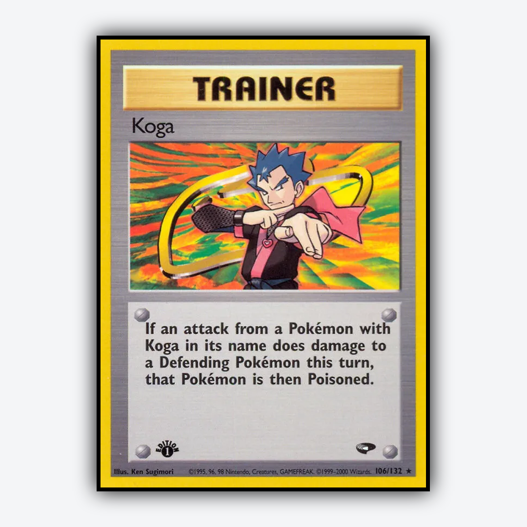 Koga 106/132 - Gym Challenge Set - Card Rug