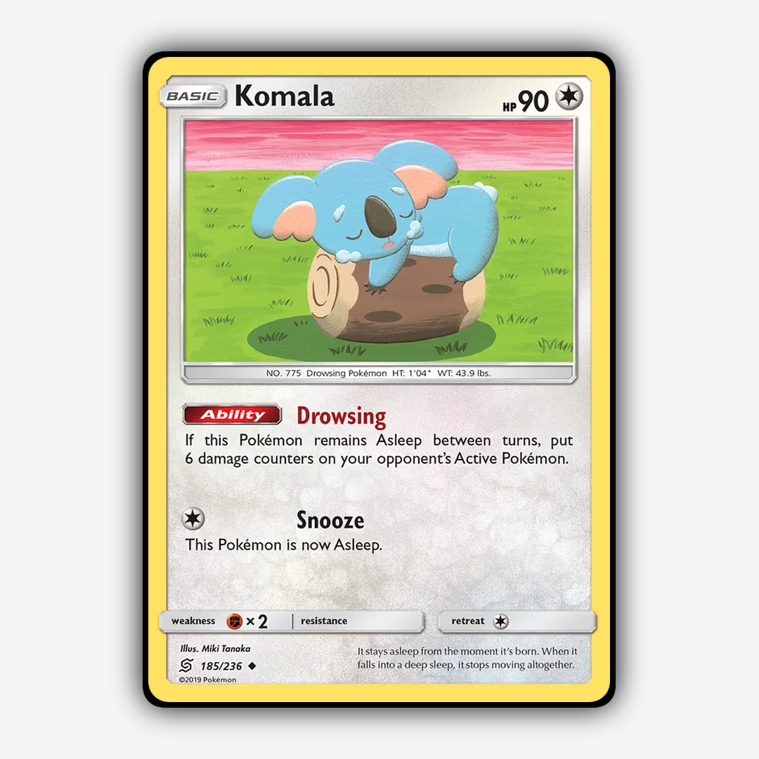 Komala 185/236 - Unified Minds Set - Card Rug