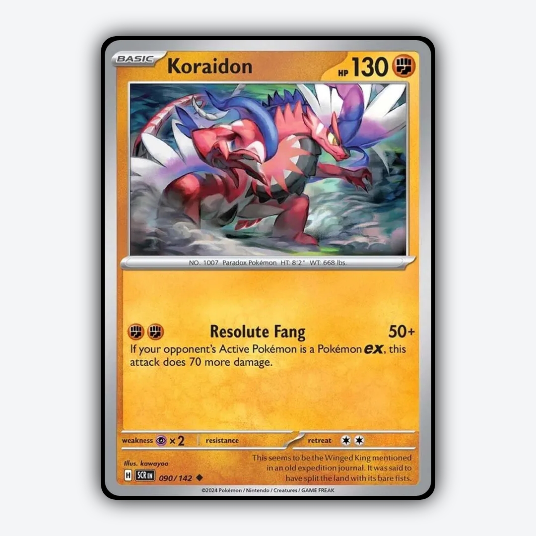 Koraidon 090/142 - Stellar Crown Set - Card Rug