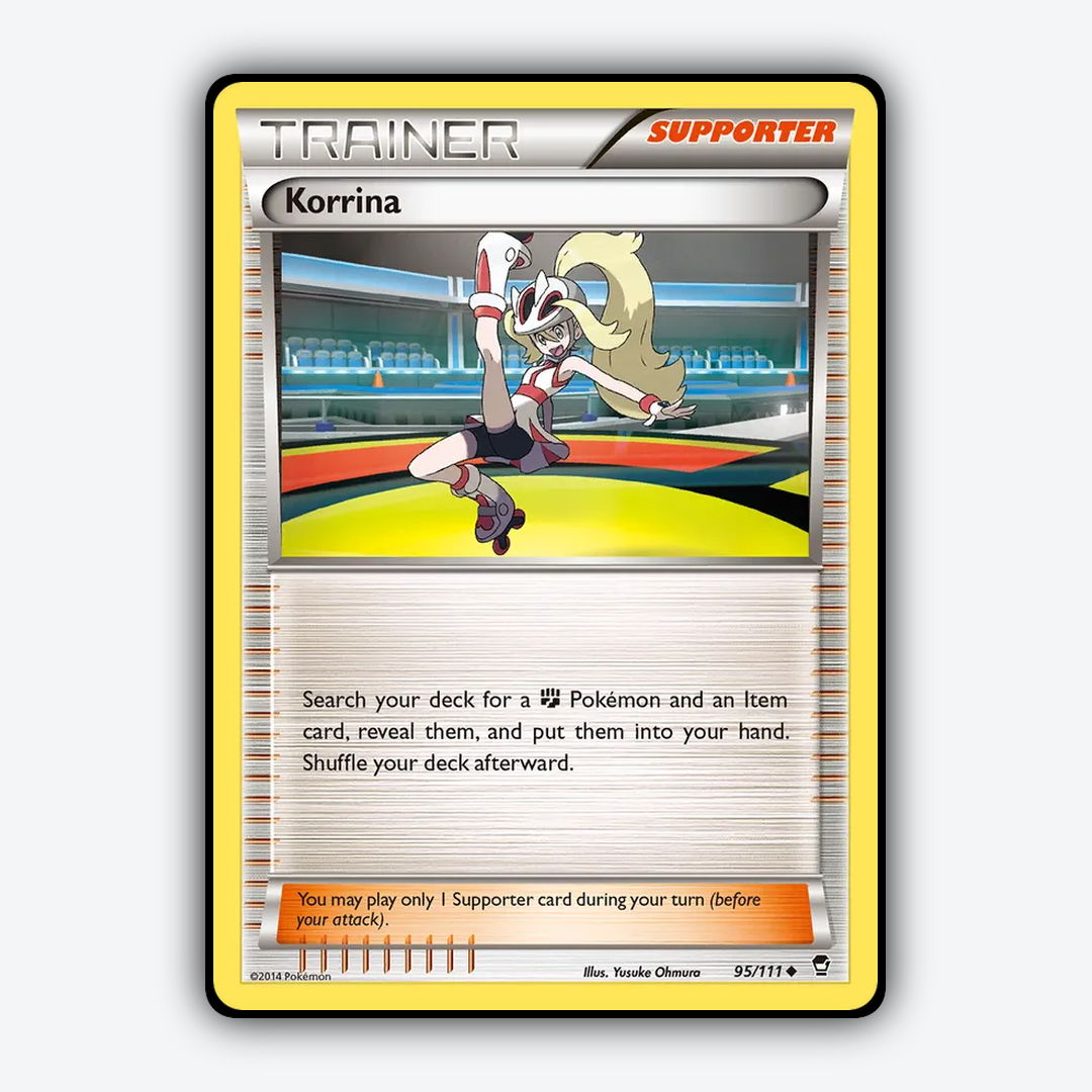 Korrina 095/111 - Furious Fists Set - Card Rug