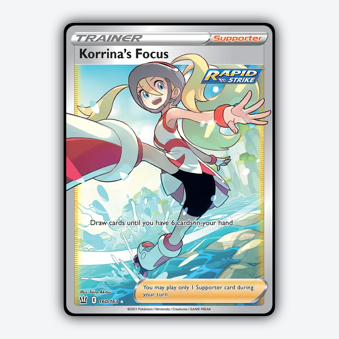 Korrina's Focus 160/163 - Battle Styles Set - Card Rug