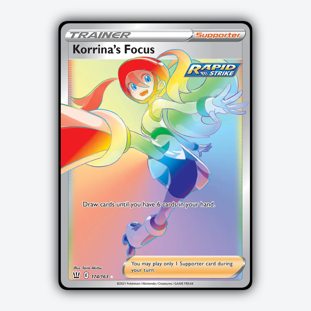 Korrina's Focus 174/163 - Battle Styles Set - Card Rug