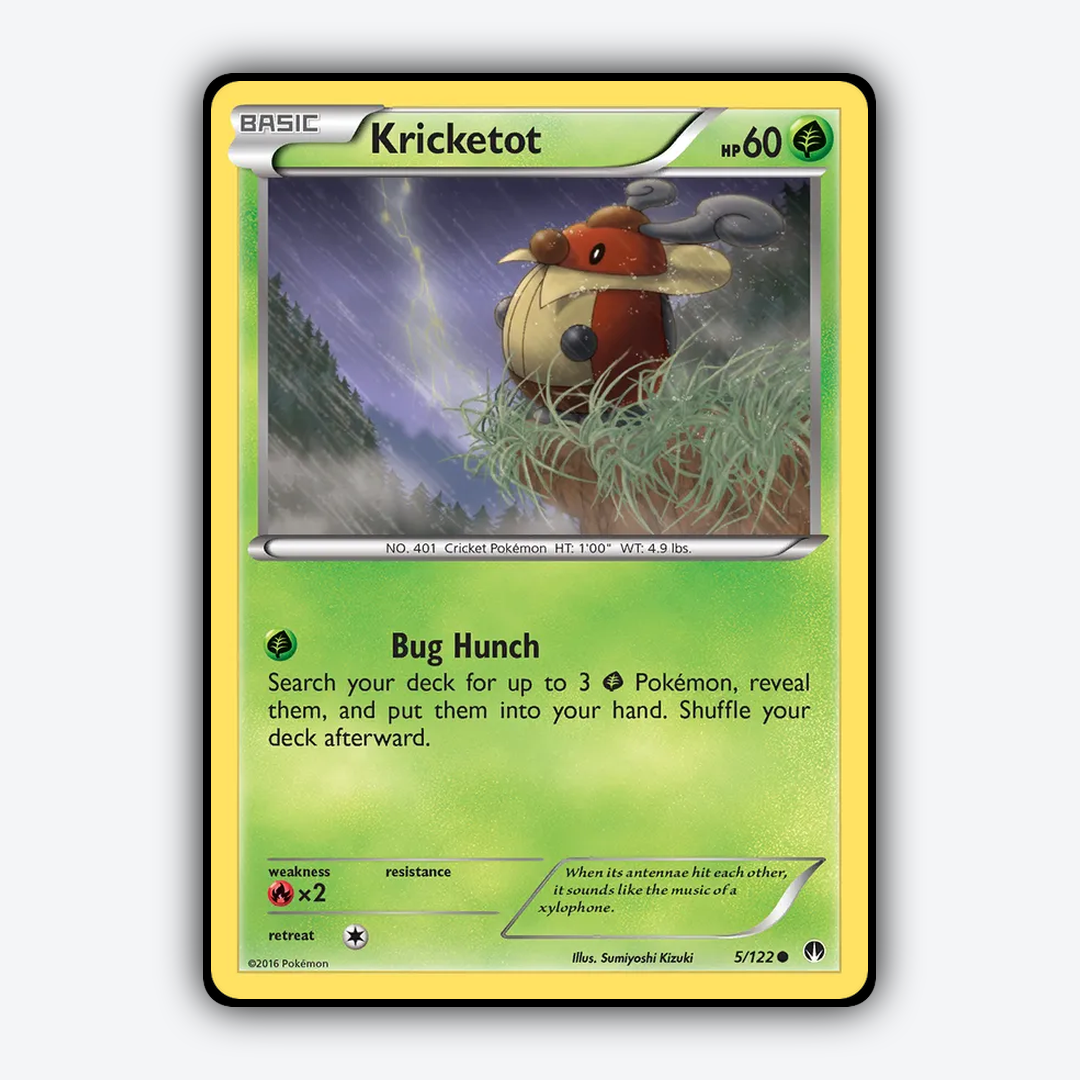Kricketot 005/122 - BREAKpoint Set - Card Rug