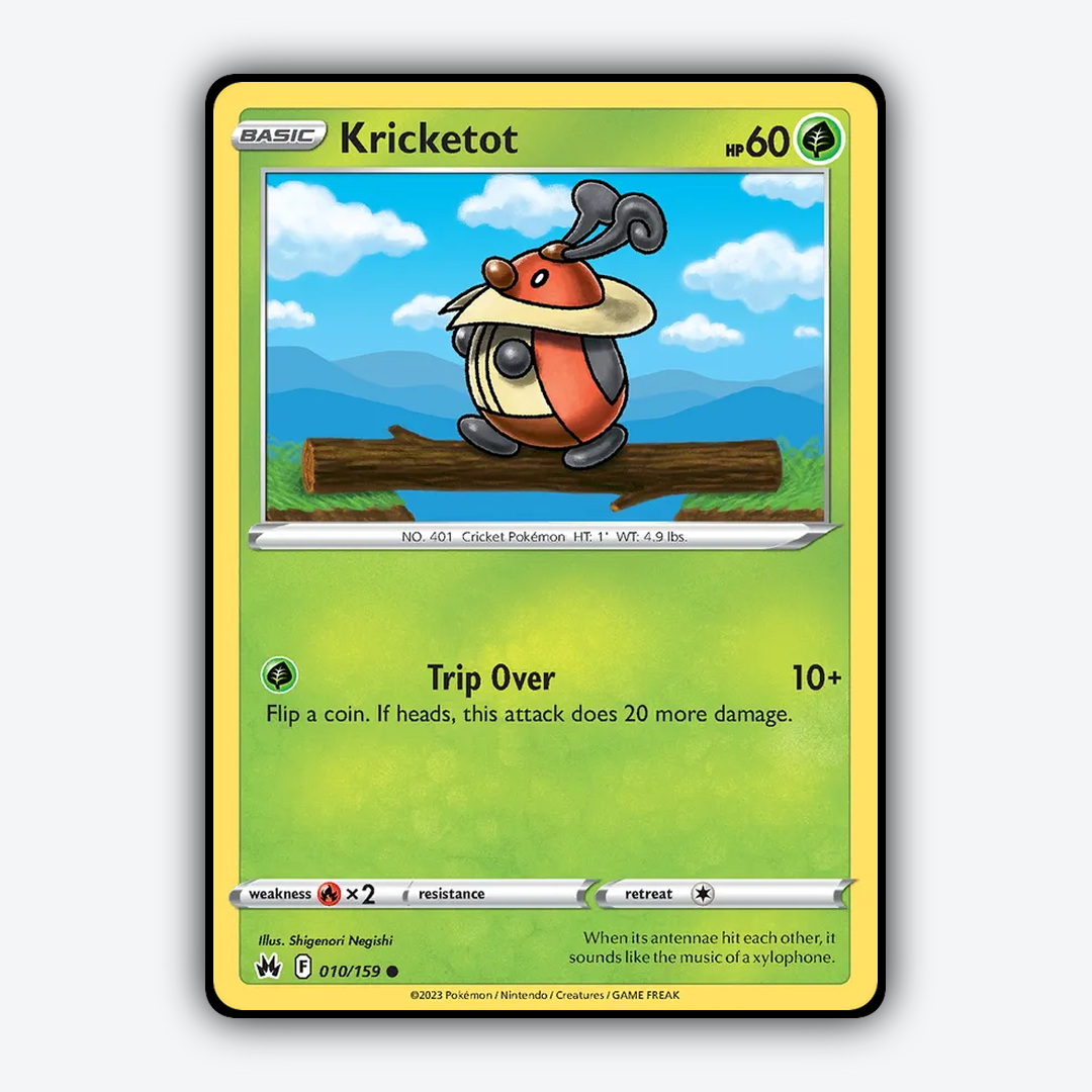 Kricketot 010/159 - Crown Zenith Set - Card Rug
