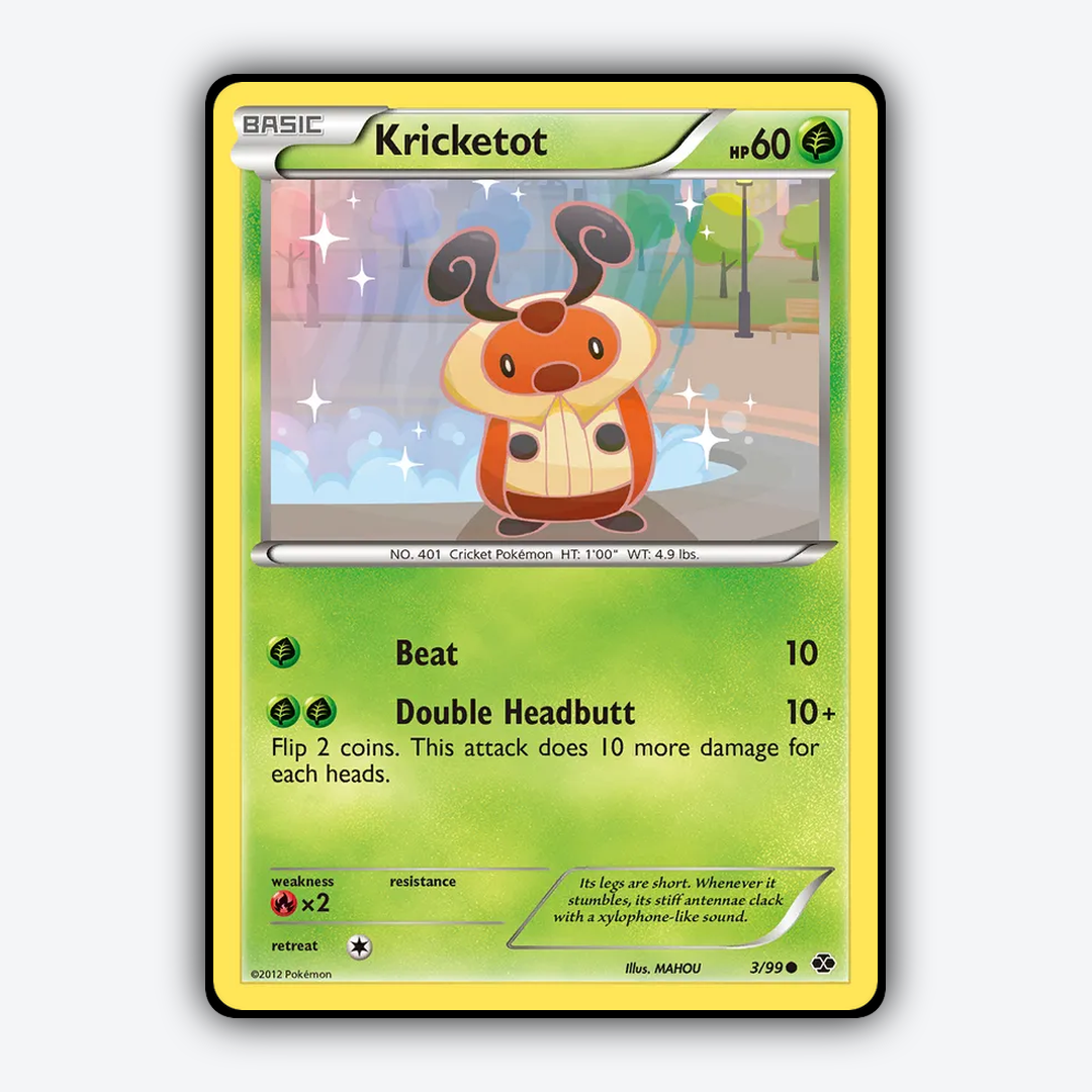 Kricketot 003/99 - Next Destinies Set - Card Rug