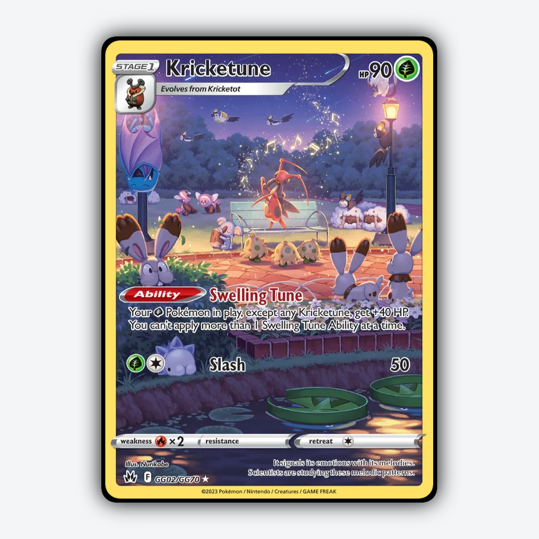 Kricketune #2 - Crown Zenith Set - Card Rug