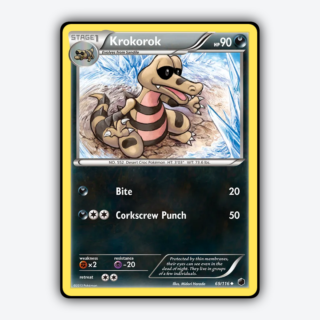 Krokorok 069/116 - Plasma Freeze Set - Card Rug