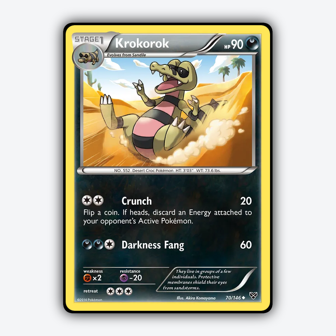 Krokorok 070/146 - XY Set - Card Rug