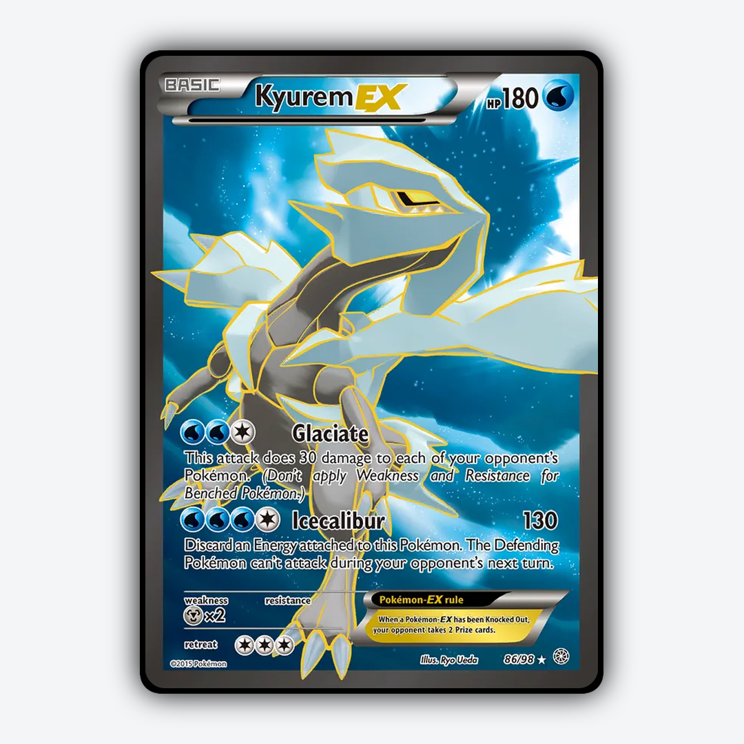 Kyurem-EX 086/98 - Ancient Origins Set - Card Rug