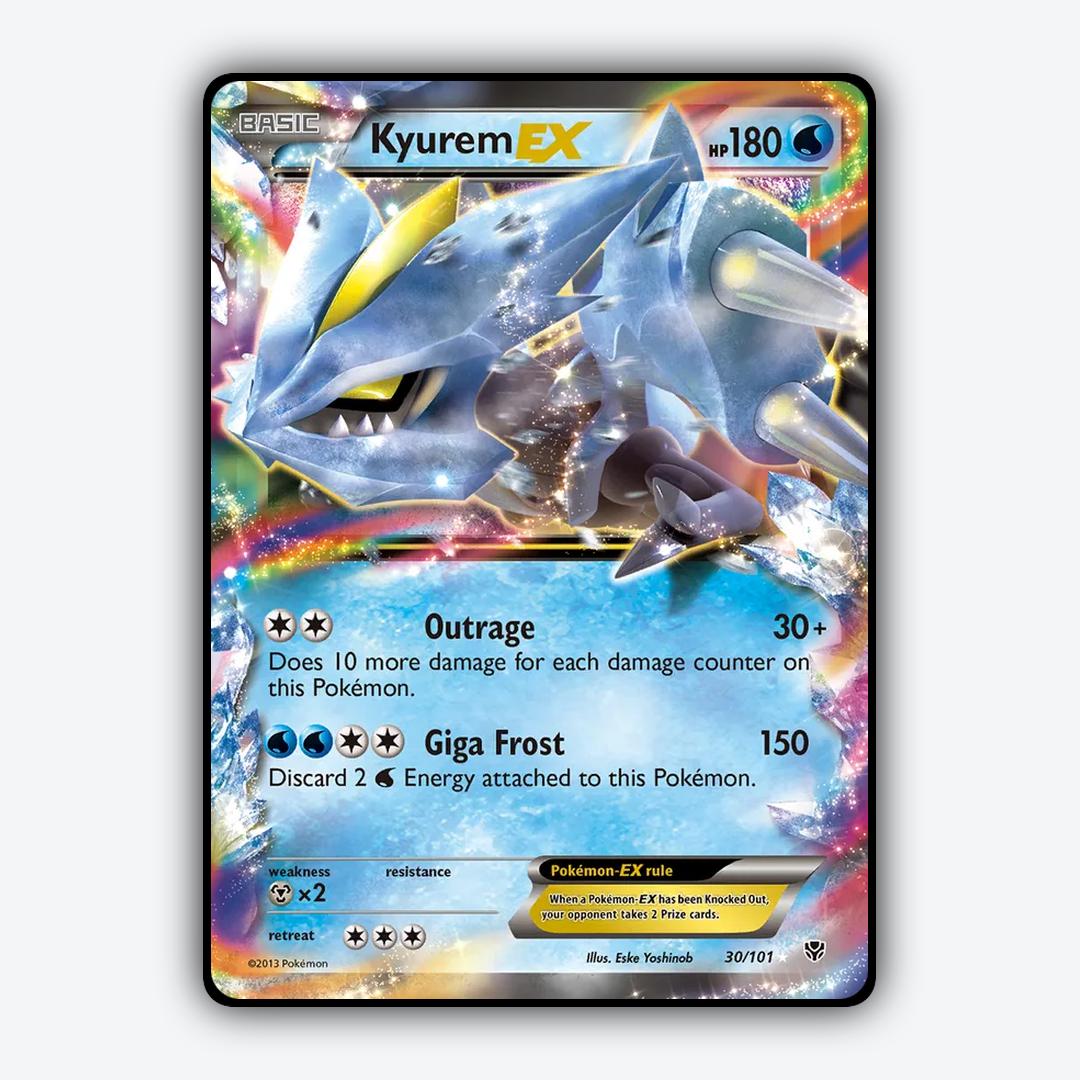 Kyurem-EX 030/101 - Plasma Blast Set - Card Rug