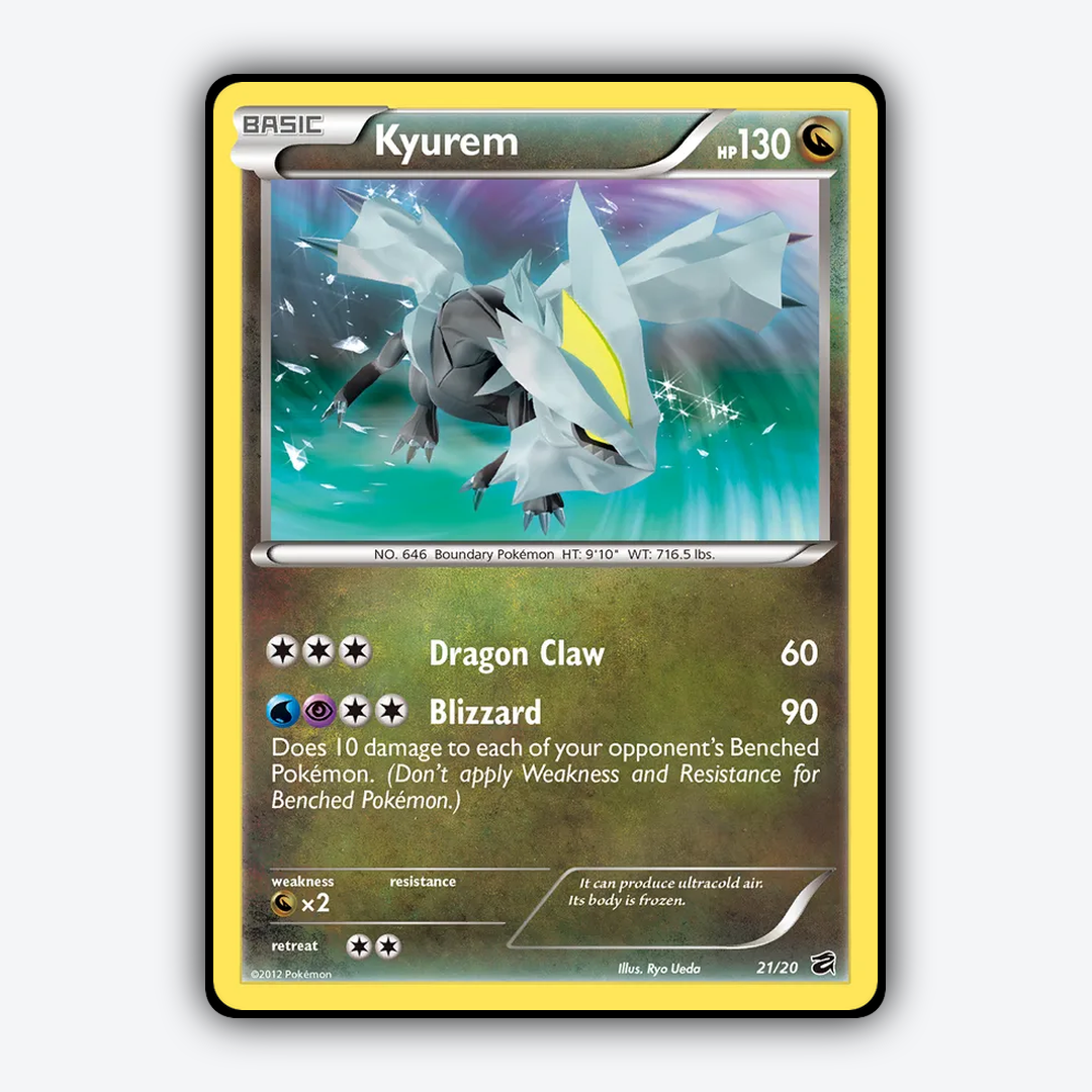 Kyurem 021/20 - Dragon Vault Set - Card Rug