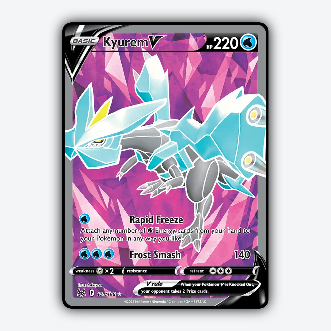 Kyurem V 174/196 - Lost Origin Set - Card Rug