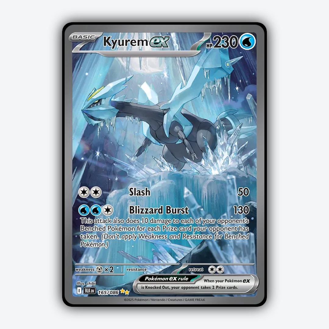 Kyurem ex #165 - Black Bolt Set - Card Rug