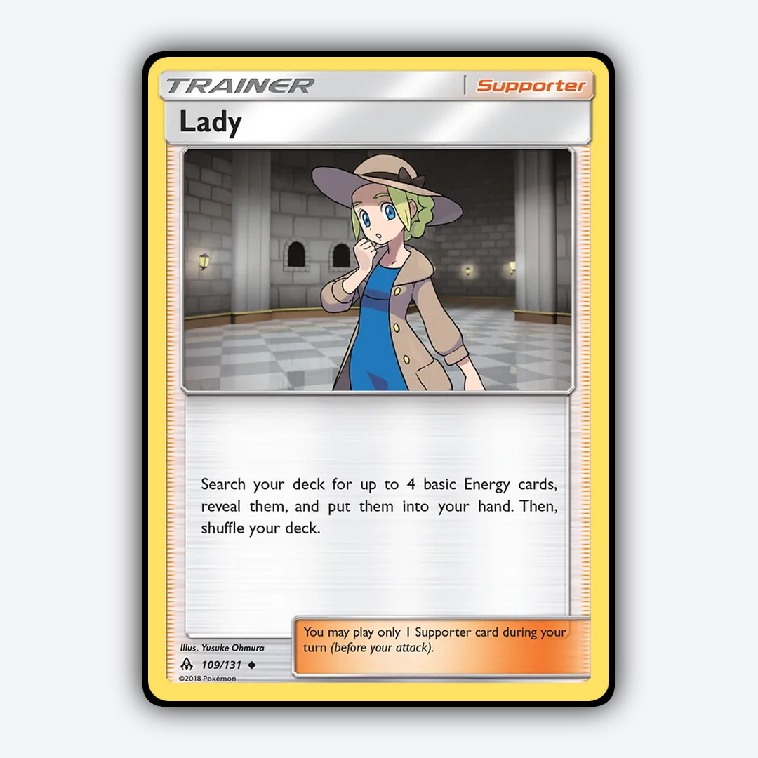 Lady 109/131 - Forbidden Light Set - Card Rug