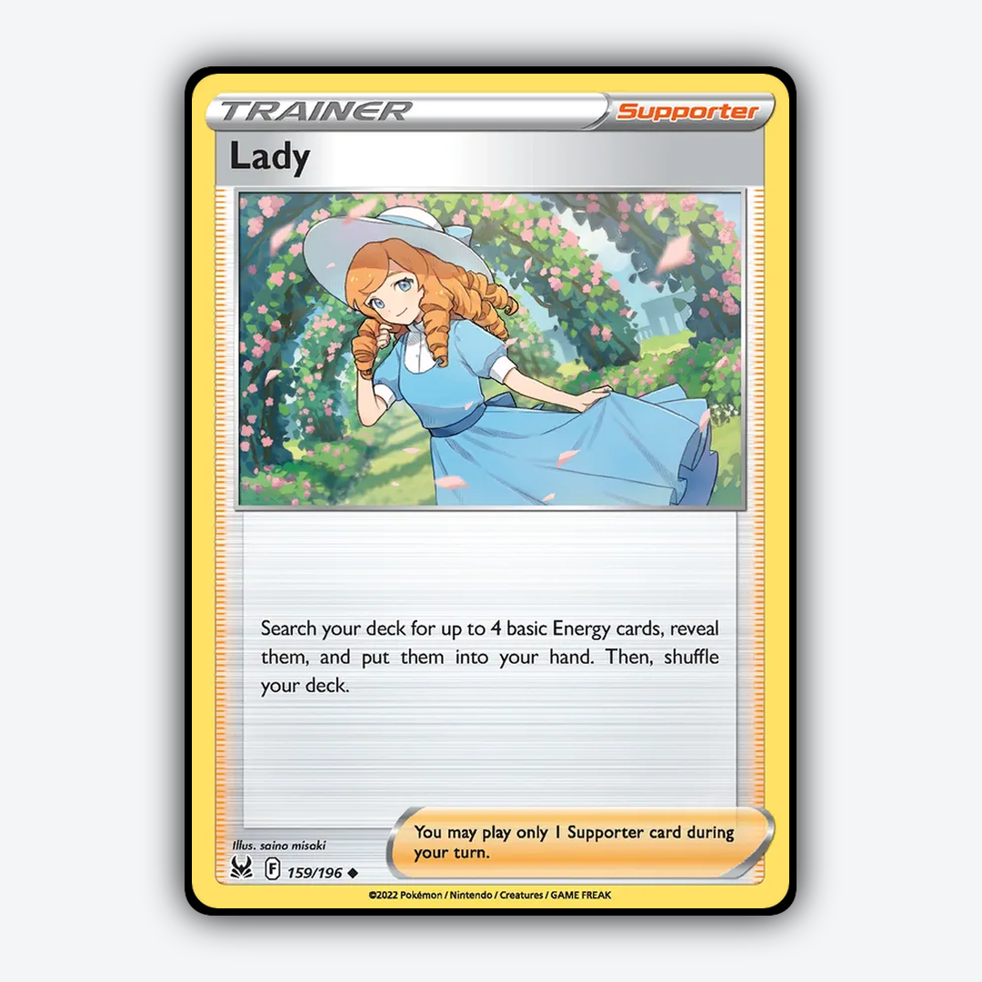 Lady 159/196 - Lost Origin Set - Card Rug