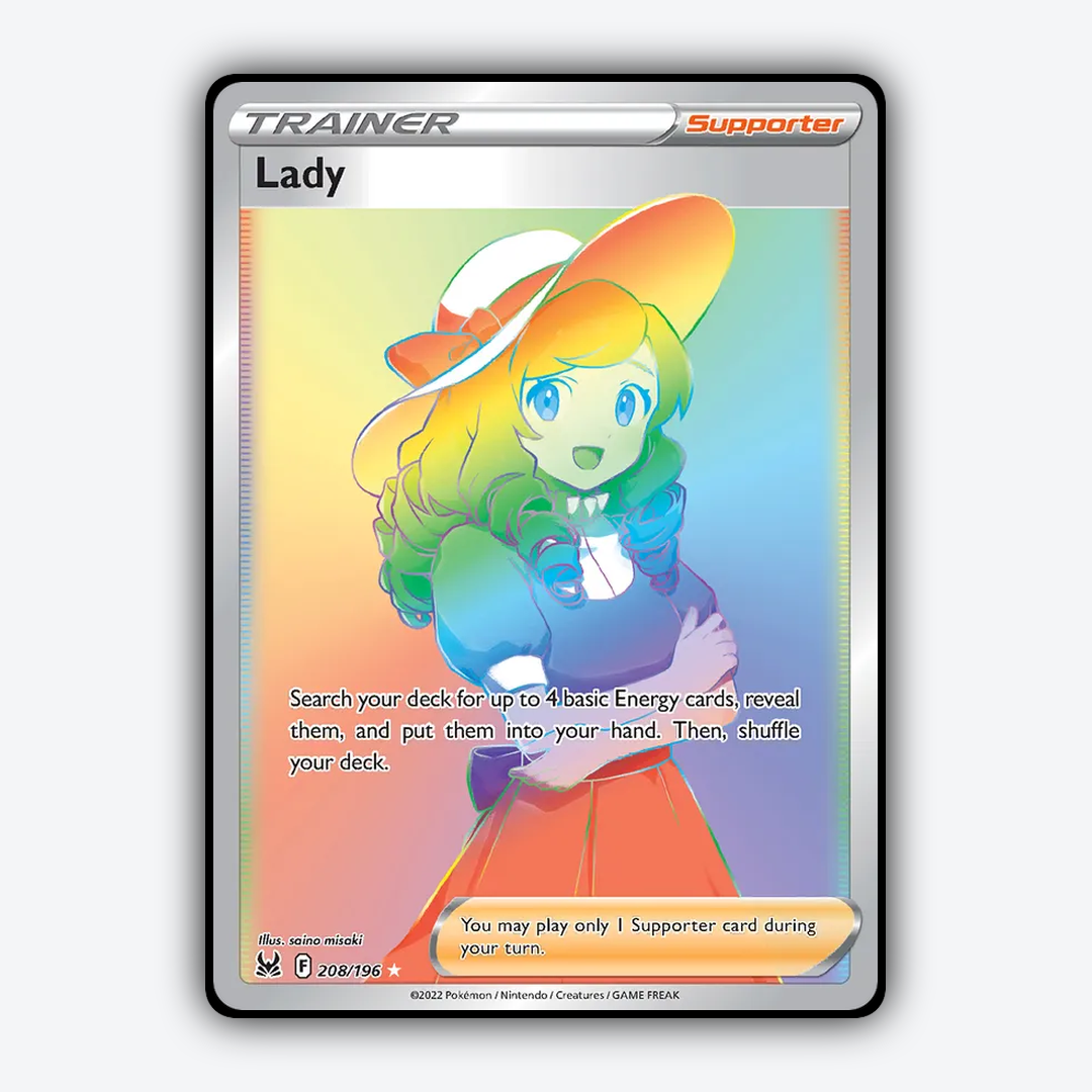 Lady 208/196 - Lost Origin Set - Card Rug