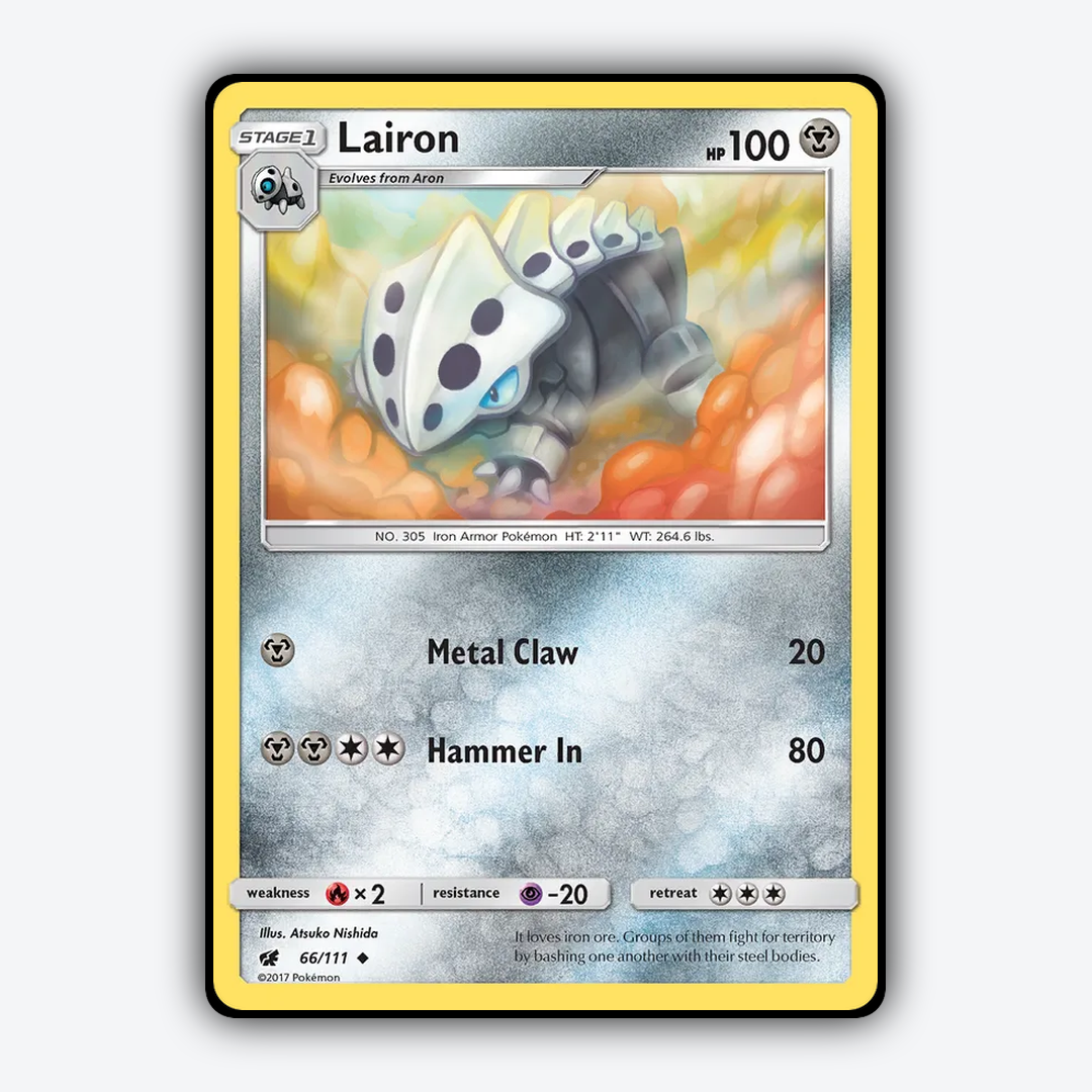 Lairon 066/111 - Crimson Invasion Set - Card Rug