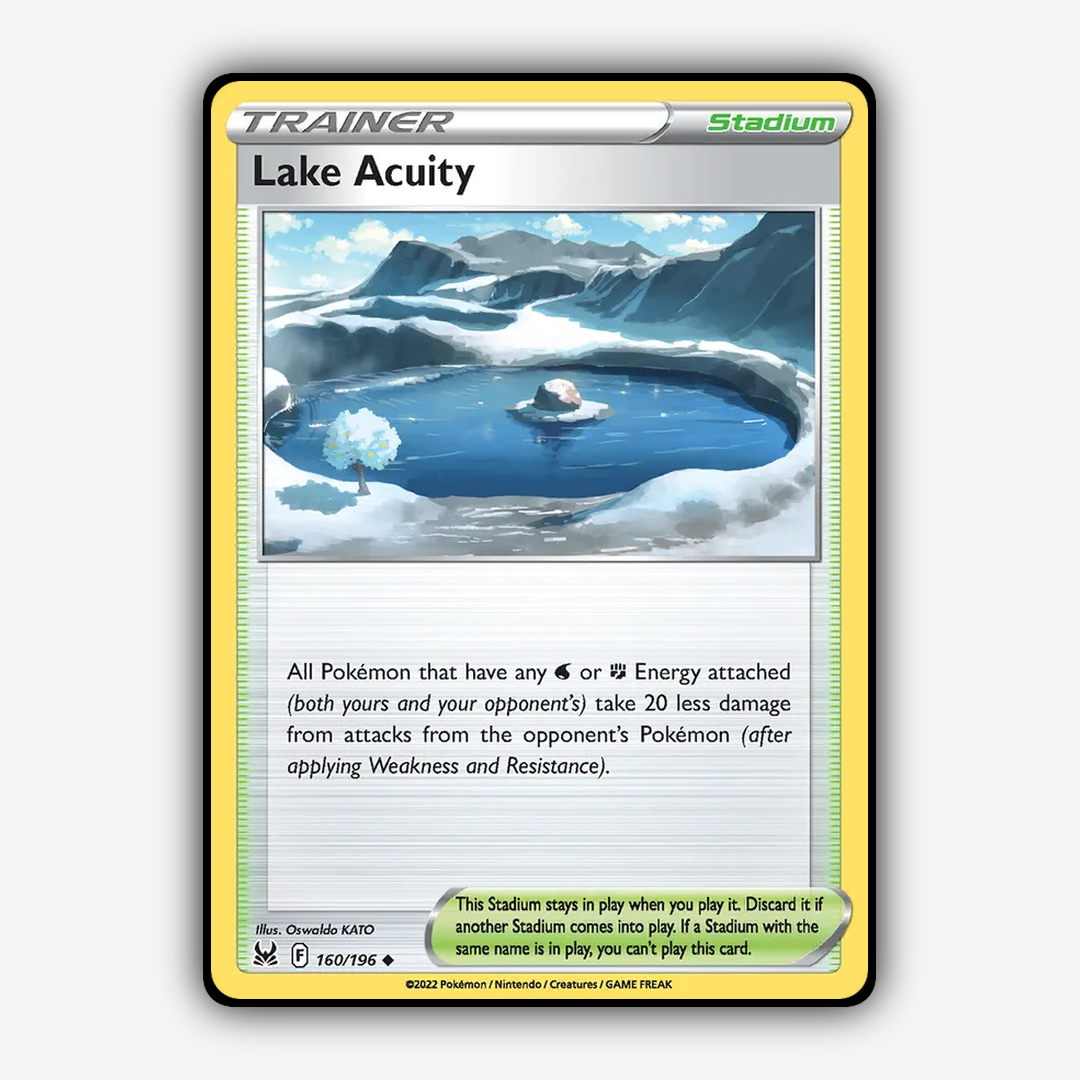Lake Acuity 160/196 - Lost Origin Set - Card Rug