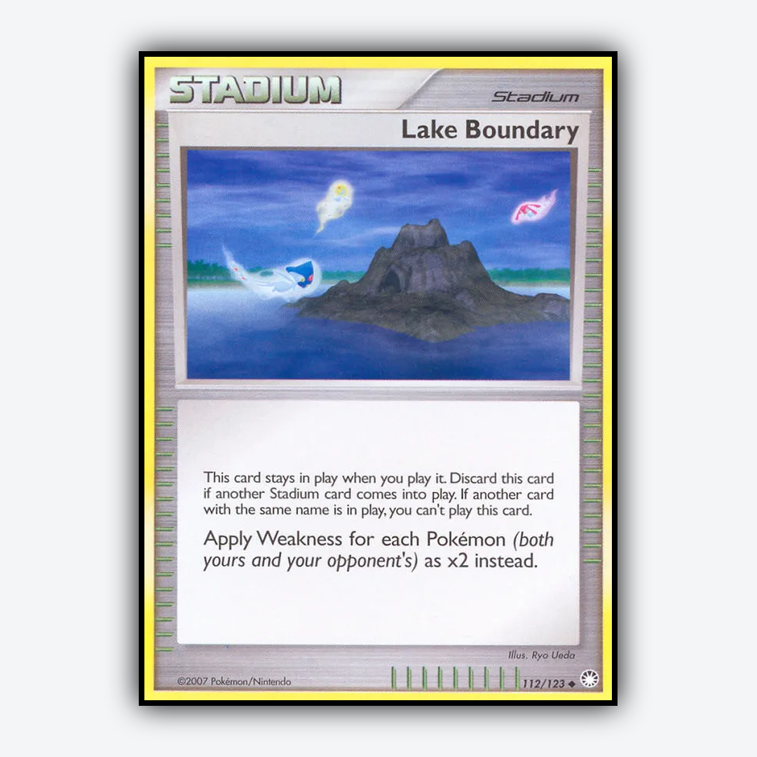 Lake Boundary 112/123 - Mysterious Treasures Set - Card Rug