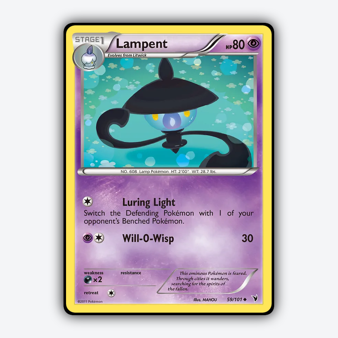 Lampent 059/101 - Noble Victories Set - Card Rug