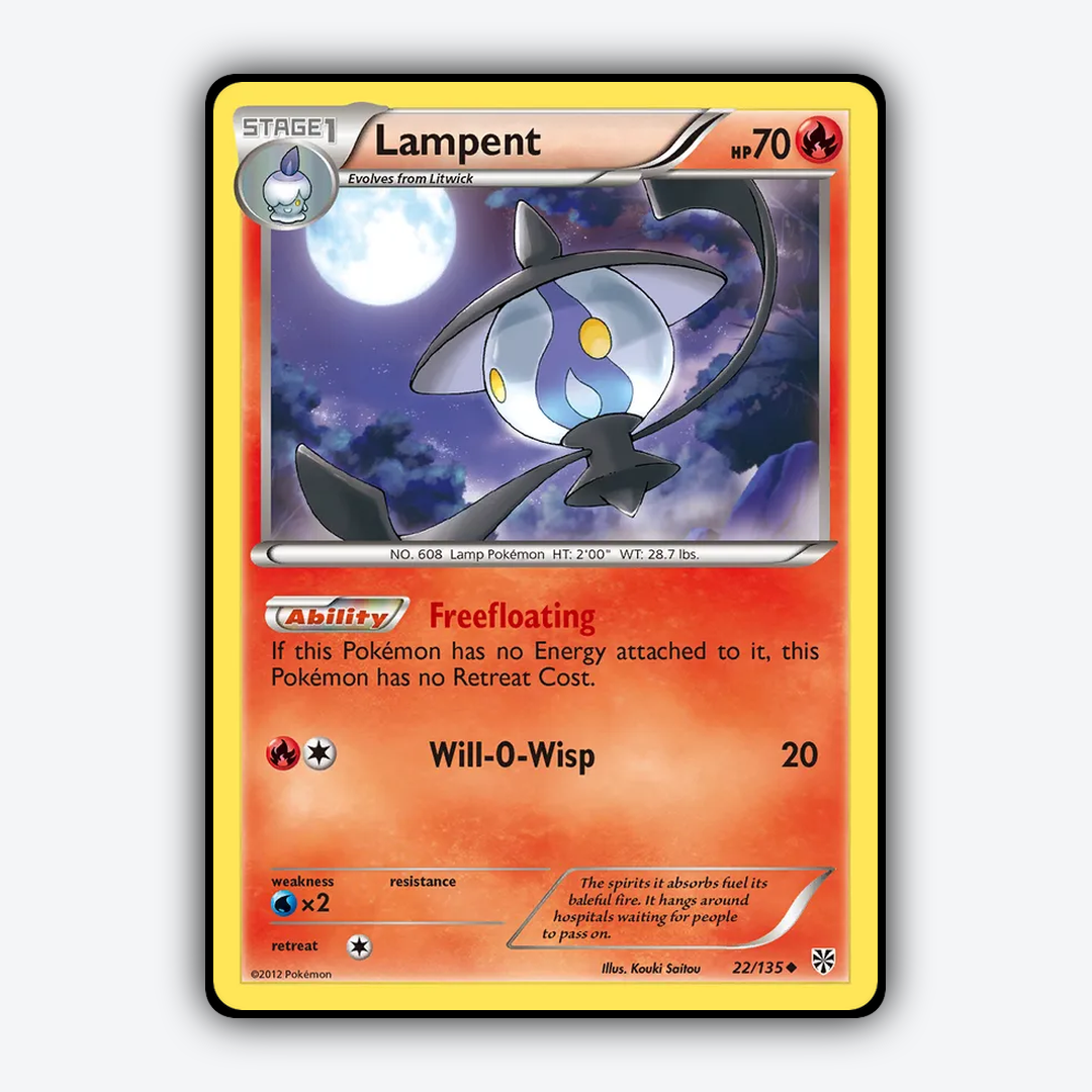 Lampent 022/135 - Plasma Storm Set - Card Rug