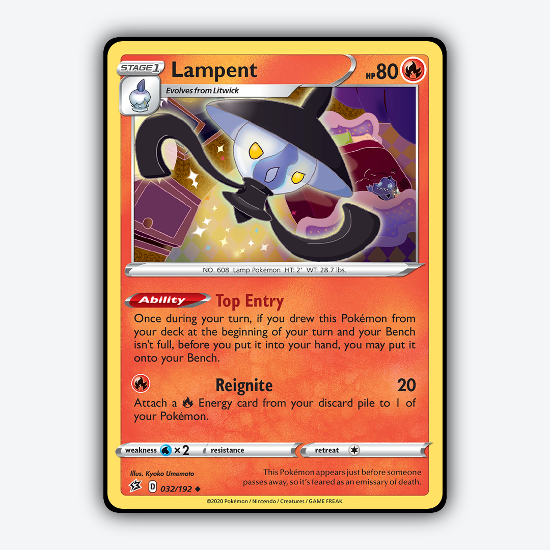 Lampent 032/192 - Rebel Clash Set - Card Rug
