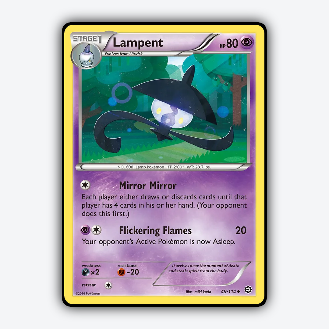 Lampent 049/114 - Steam Siege Set - Card Rug