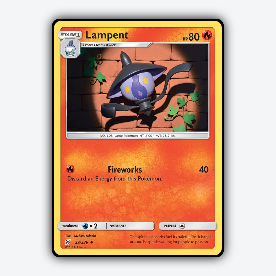 Lampent 029/236 - Unified Minds Set - Card Rug