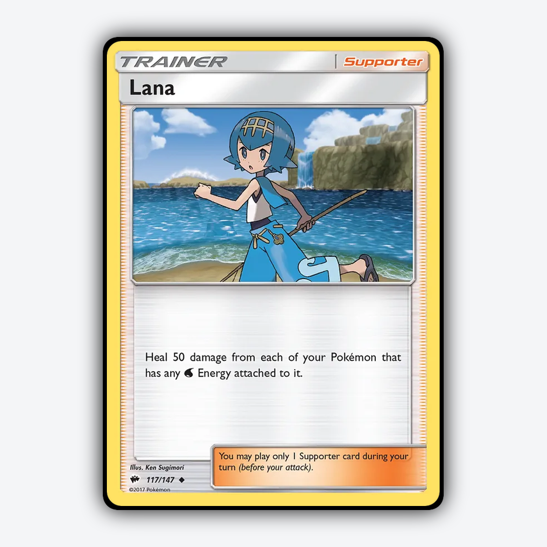 Lana 117/147 - Burning Shadows Set - Card Rug