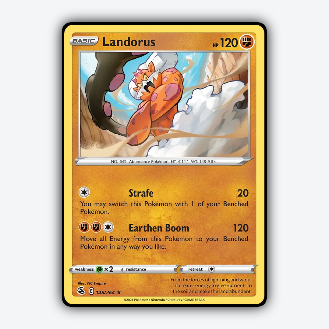 Landorus 148/264 - Fusion Strike Set - Card Rug