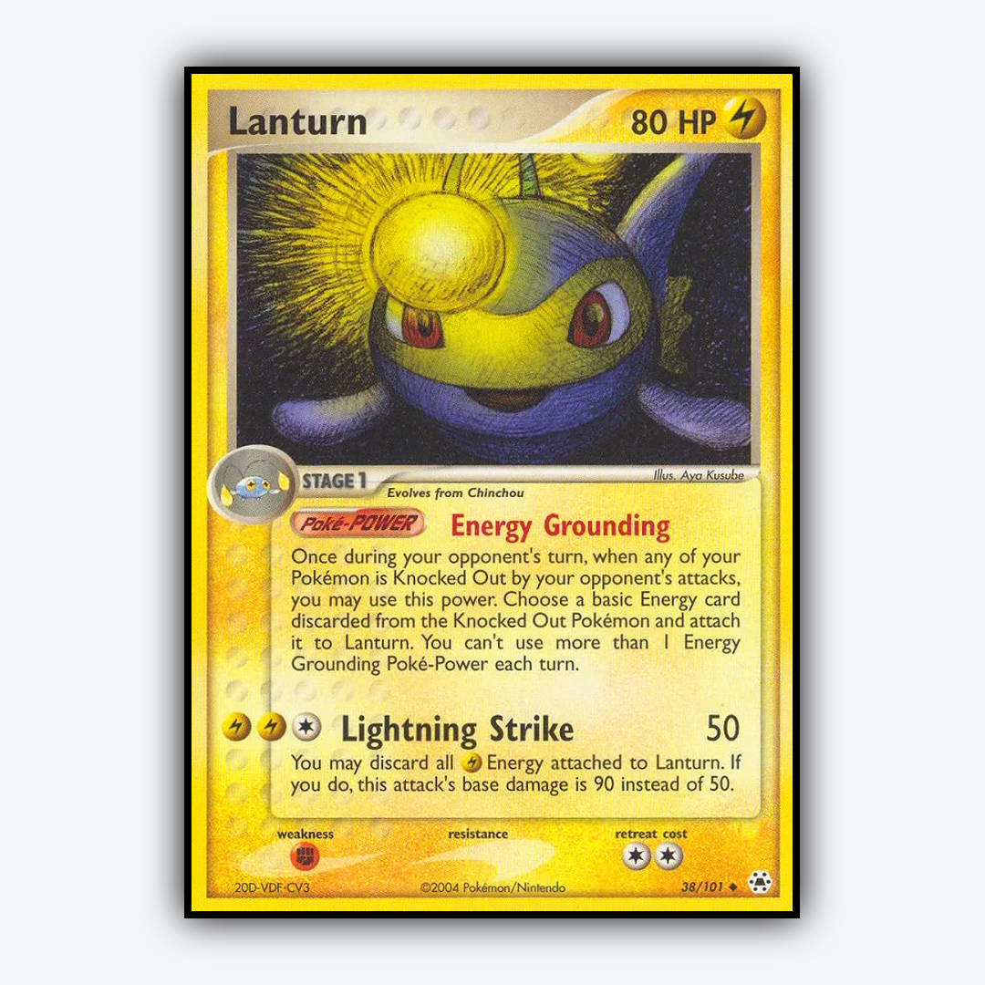 Lanturn 038/101 - Hidden Legends Set - Card Rug