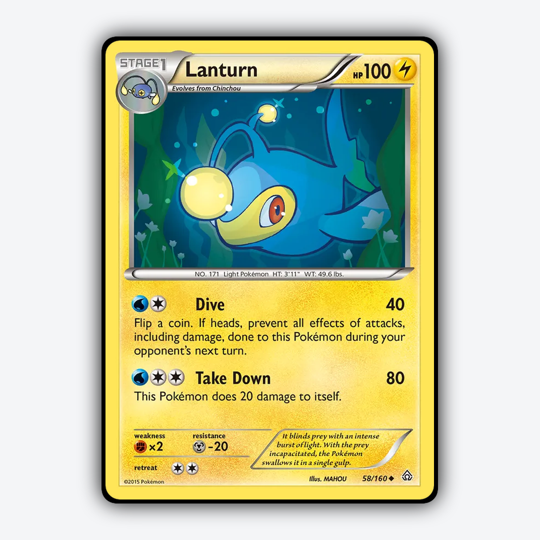 Lanturn 058/160 - Primal Clash Set - Card Rug