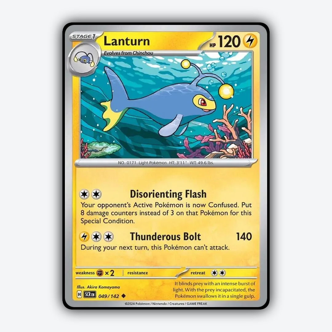 Lanturn 049/142 - Stellar Crown Set - Card Rug